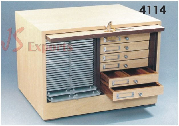 MICROSCOPE SLIDE CABINET